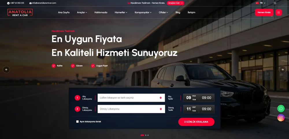 Anatolia Rent a Car